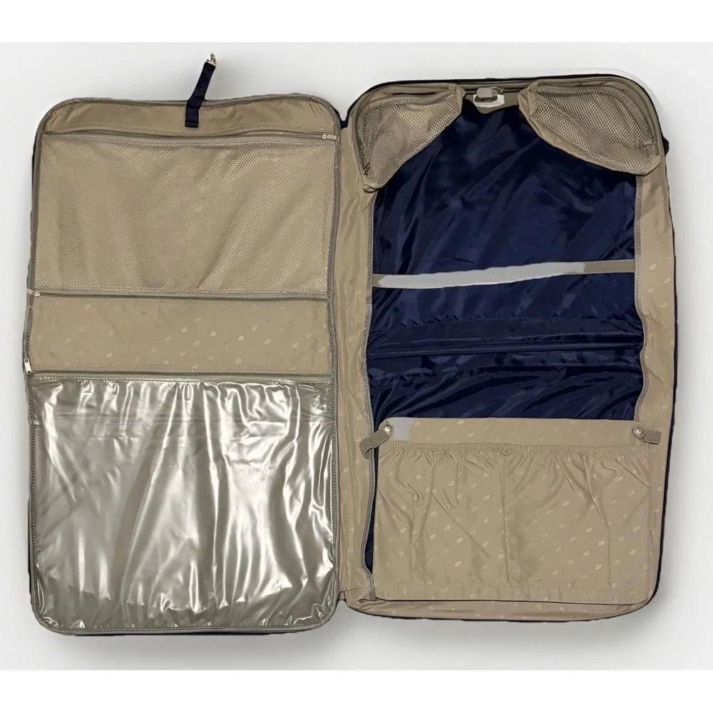 American Tourister Superset Garment Bag VTG - Navy Blue, Bi-Fold Extra Large‎